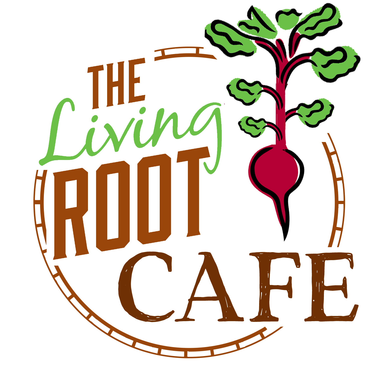 The Living root logo