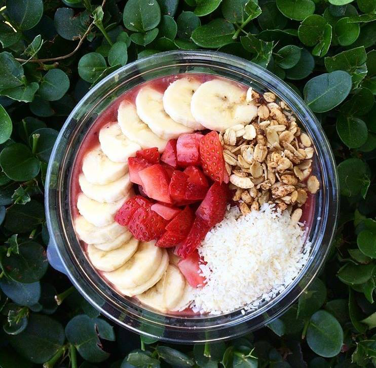 Acai bowl at To The Living Root Cafe - Vegan Restaurant