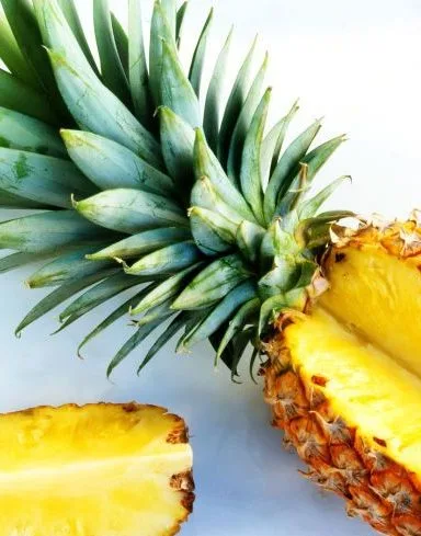 PINEAPPLE (FRUIT) at The Living Root Cafe - Vegan Restaurant