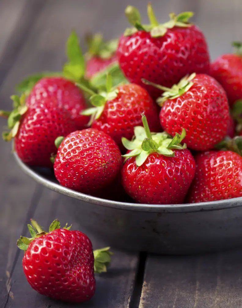 STRAWBERRY (FRUIT) at The Living Root Cafe - Vegan Restaurant