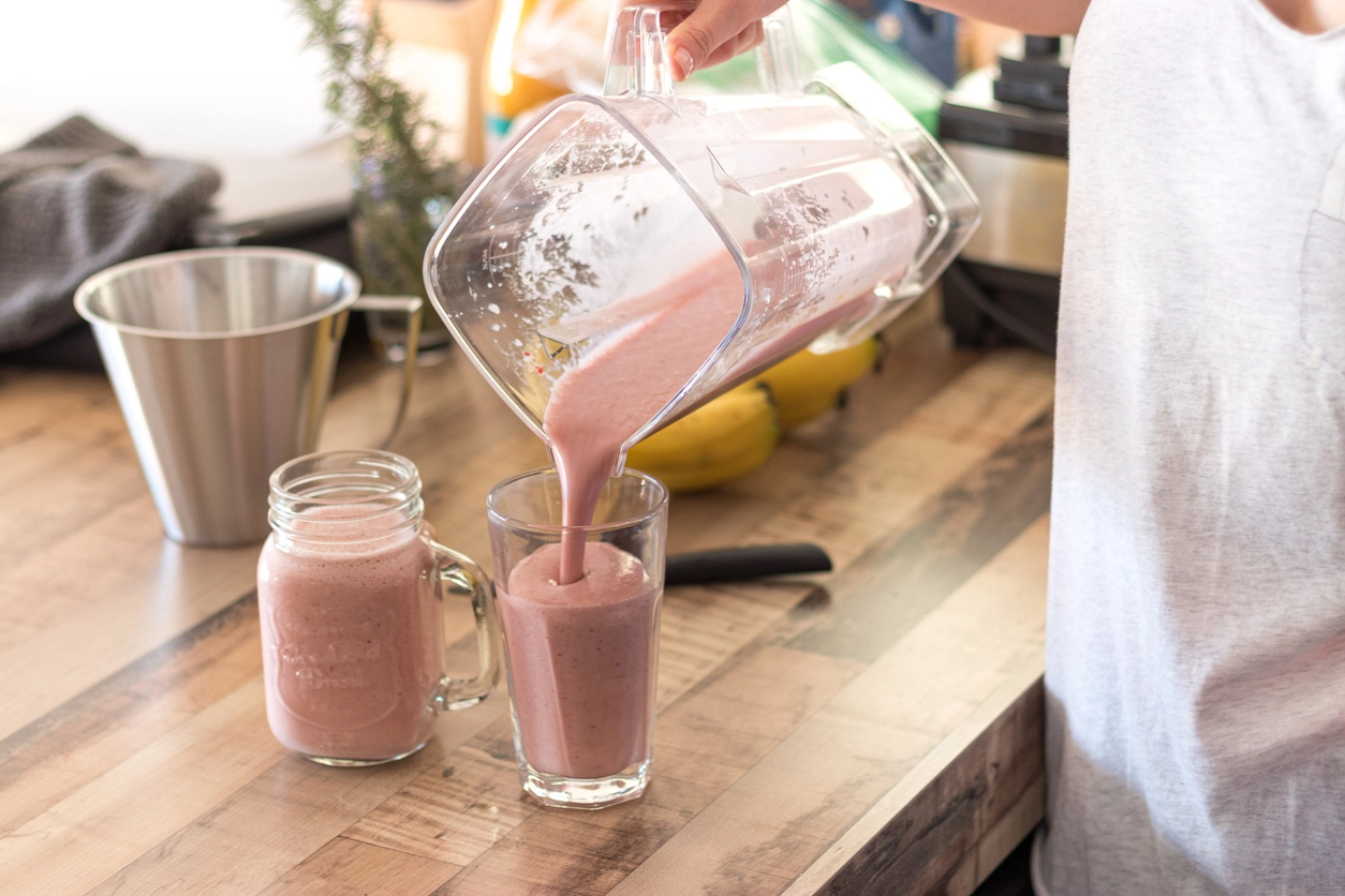 Smoothie at The Living Root Cafe - Vegan Restaurant